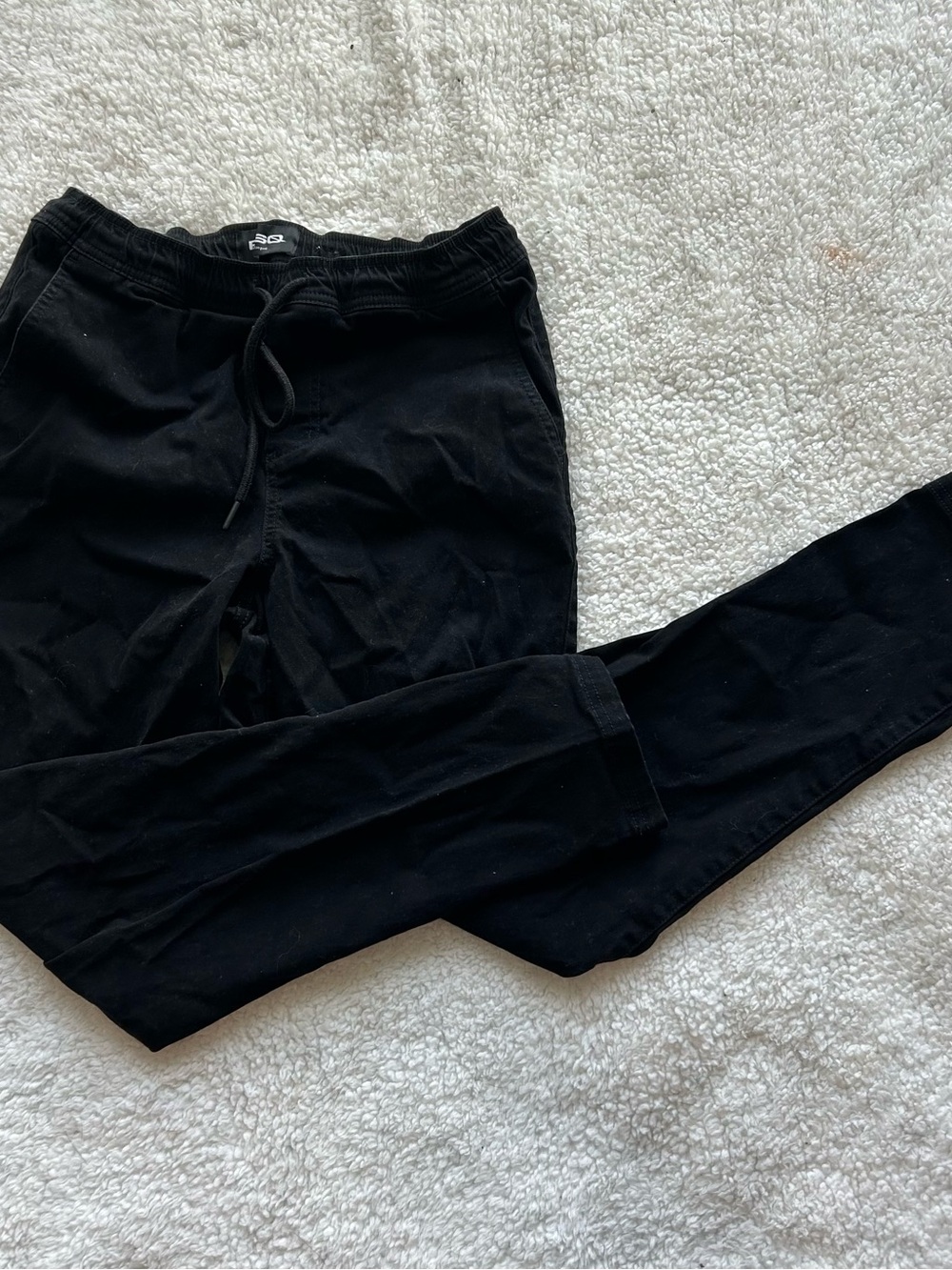 RSQ Black Cargo Jogger Pants